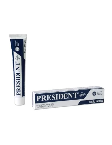 Pasta de dinti President White cu efect de albire naturala