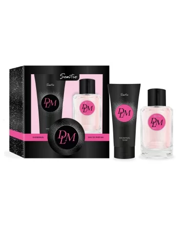 Set Cadou Femei Sentio DLM Apa Parfum 100ml + Gel Dus 150ml