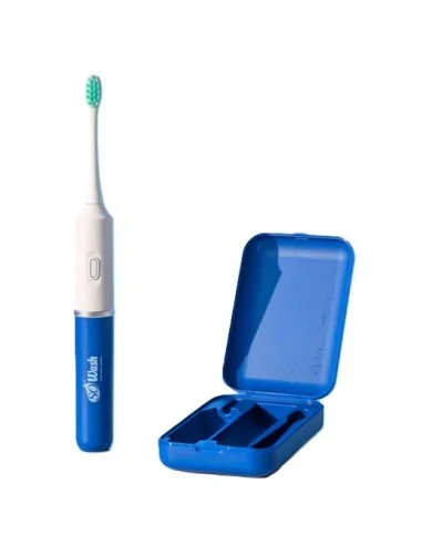Periuță de Dinți Electrică Sonică Portabilă SoWash Sonic Travel, 5 Moduri Curățare, USB-C, 30 Zile Autonomie, Alb/Albastru